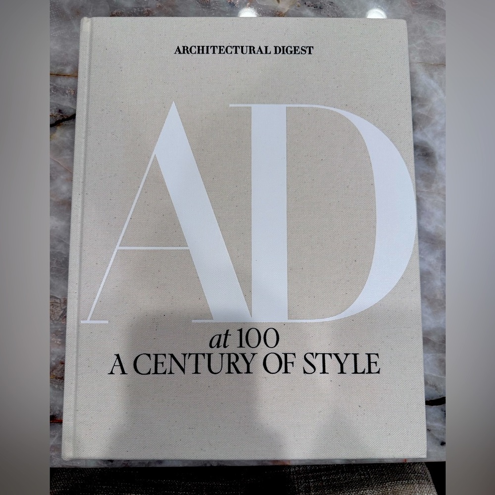 Architectural Digest AD at 100 Brand New Coffee Table Book